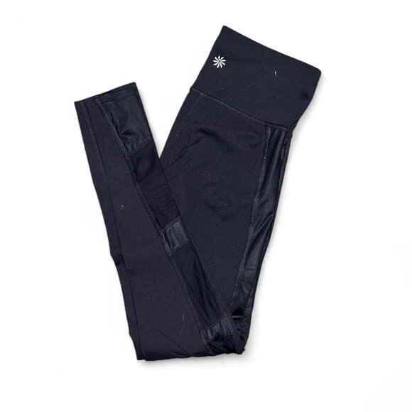 Athleta Mesh Athleisure Streetwear Leggings - Picture 1 of 2